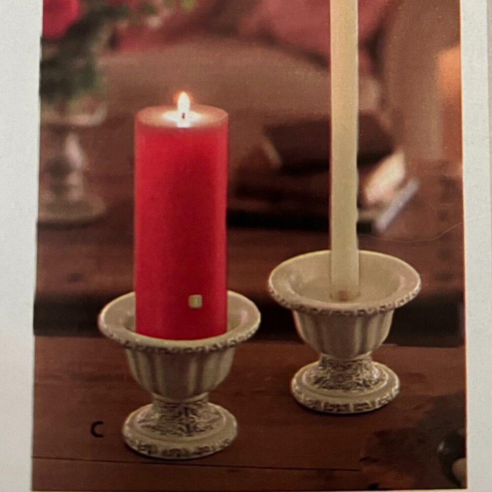 PartyLite Rustic Villa Pillar/Taper Holder